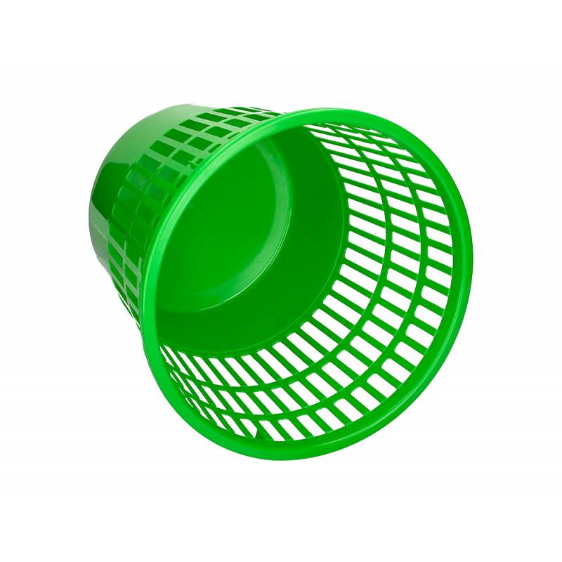 Noamus - Paquete De 3 Botes De Basura Clásico Pequeño, Plástico Redondo De 1.7 Galones, Bote De Basura Estilo Retro Hipsteen, Cubeta De Basura De Grano De Madera Con Anillo Superior Para