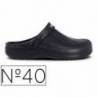 Zueco marca Paredes Color Negro talla 40