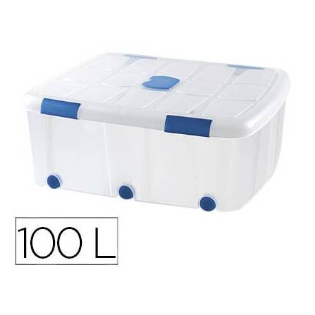 Contenedor plastico marca Plasticforte 100 litros N 15 (155909)