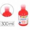 Tempera Primo Color Rojo Fluorescente 300 ml