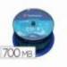 CD-R VERBATIM CAPACIDAD 700MB VELOCIDAD 52X 80 MIN TARRINA DE 50 UNIDADES
