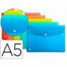 Carpeta sobre con broche marca Elba DIN A5 5 unidades Colores Surtidos