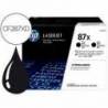 TONER HP LASERJET 87X ENTERPRISE M506 MFP M527 PRO M501 NEGRO PACK DE 2 UNIDADES 18000 PAGINAS