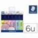Rotulador Staedtler Textsurfer Pastel Fluorescente estuche 6 colores surtidos