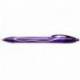 Boligrafo Bic Gelocity Quick Dry Retractil tinta gel color Purpura 0,7 mm