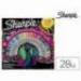 Rotulador permanente Sharpie punta fina Blister 20 de colores finos + 8 ultrafinos