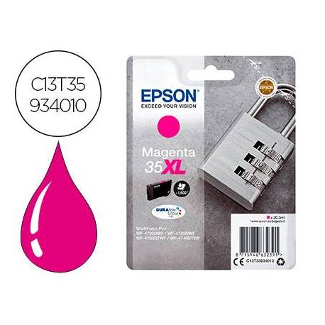 CARTUCHO INK-JET EPSON 35XL COLOR MAGENTA C13T35934010