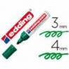 Rotulador Permanente Edding 550 Recargable Color Verde