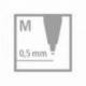 Rotulador Stabilo Worker Colorful Negro 0,5