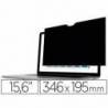 Filtro para pantalla Fellowes 346x195 mm Privascreen de 15,6" 16:9