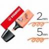 Rotulador Stabilo Boss Mini Pastellove color Melocoton sedoso