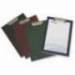 Portanotas plastico folio con pinza superior Pardo negro