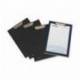 Portanotas plastico folio con pinza superior Pardo negro
