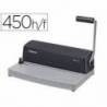 Encuadernadora espiral marca Fellowes Metal 25