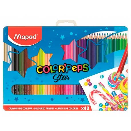 Lápices para Colorear, Colores Profesionales en Caja, Núcleos