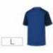 Camiseta manga corta Deltaplus color azul de talla L