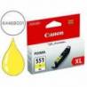 Cartucho Canon CLI-551XL Pixma amarillo 6446B001