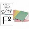 Subcarpeta Cartulina Tamaño Folio Liderpapel Colores Surtidos 185 gr