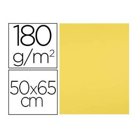 Cartulina Liderpapel Color Amarillo Limon 25 unidades