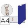 Carpeta Exacompta carton forrado azul 2 anillas