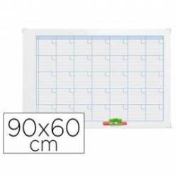 Planning Mensual Rotulable Magnético 90x60 cm Nobo