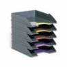 Bandeja de sobremesa Durable plastico 255x55x330mm color gris
