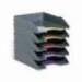 Bandeja de sobremesa Durable plastico 255x55x330mm color gris