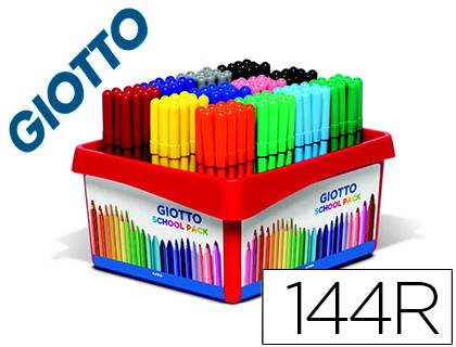 Ofiarea. Rotulador Giotto Turbo Color. Caja de 12 colores (630270)