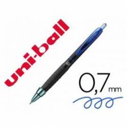 Bolígrafo uni-ball UMN-307 roller retráctil tinta gel azul 0,4 mm