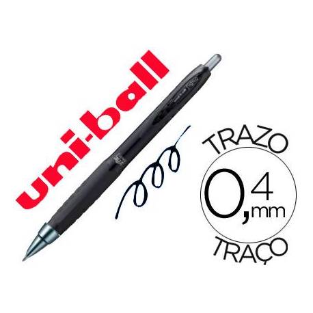 Boligrafo uni-ball UMN-307 roller tinta gel color negro 0,5 mm
