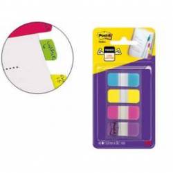 Banderitas Post-it ® separadoras Index dispensador 4 colores 15,8 x 38 mm