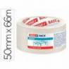 Cinta adhesiva Tesa TRANSPARENTE Basic 66 m x 50 mm