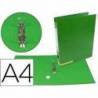 Carpeta marca Liderpapel cartÃ³n forrado Color System A4 verde 