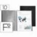 Carpeta escaparate Liderpapel folio con 10 fundas fijas