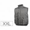 Chaleco multibolsillos DeltaPlus color gris talla XXL