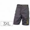 Bermuda de trabajo DeltaPlus gris talla XXL