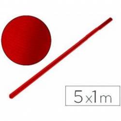 Bobina papel tipo kraft Liderpapel 65 g/m² 5 x 1 m rojo cherry