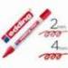 Rotulador Edding 750 color rojo