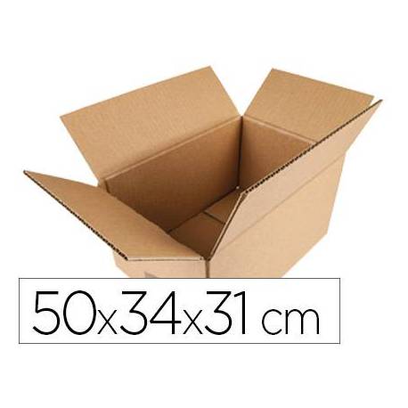 Caja para embalar marca Q-Connect 50x34x31Cm
