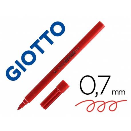 Rotulador Tratto 0,7 mm color rojo (74783) 