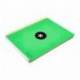 Bloc Antartik A4 Rayado Horizontal tapa Forrada 120 hojas 100g/m2 Verde 5 bandas de color
