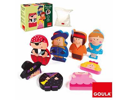 Goula fashion puzzle magnético