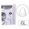 BARRA DE MAQUILLAJE JOVI TWIST MAKE-UP BLANCA CAJA DE 5 UNIDADES