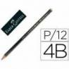 Lapices de grafito marca Faber Castell 9000 4B