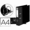 Archivador de palanca Elba carton forrado din A4 negro