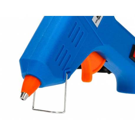 Mimo Manualidades - Soporte para pistola de silicona con dispensador para  barritas pequeñas en color coral.