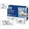 Toalla papel marca Tork engarzada 2 capas