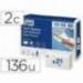 Toalla papel marca Tork engarzada 2 capas