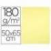 Cartulina Liderpapel color Amarillo Medio 50x65 cm 180 gr 25 unidades