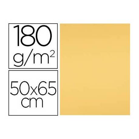 Cartulina Liderpapel color Oro 50x65 cm 180 gr 25 unidades